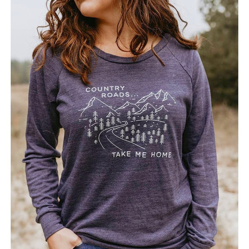 S, M, L, XL Organic Cotton Navy Pullover